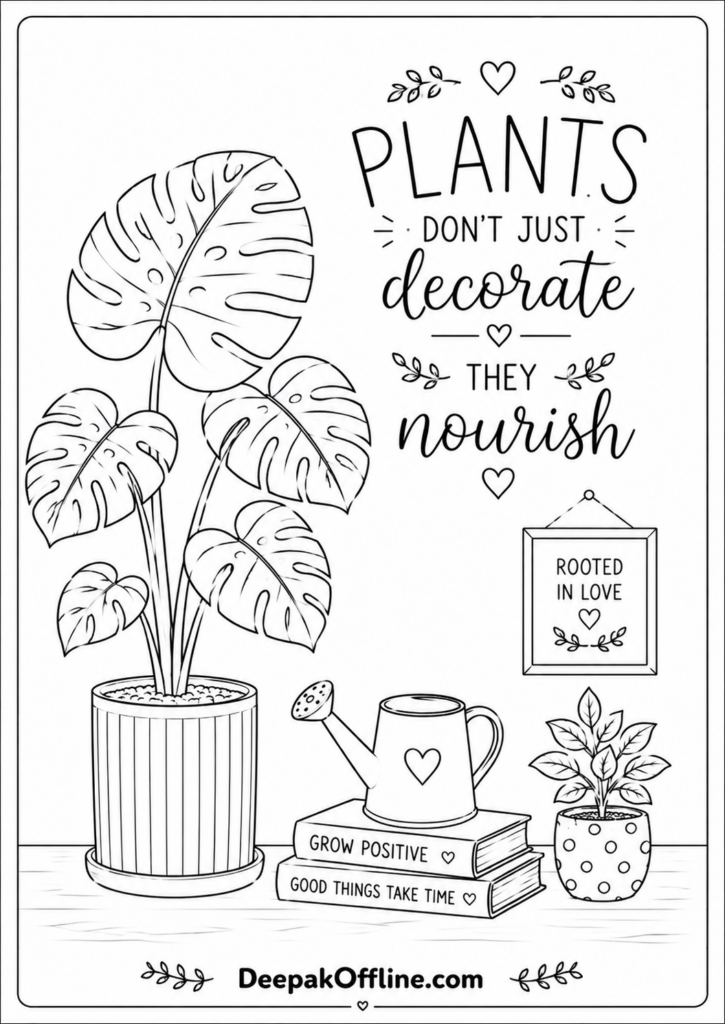 Nourish with plants and love