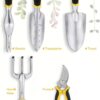 garden tools 2 HASTHIP® Garden Tools Set for Home Gardening – 5 Essential Hand Tools