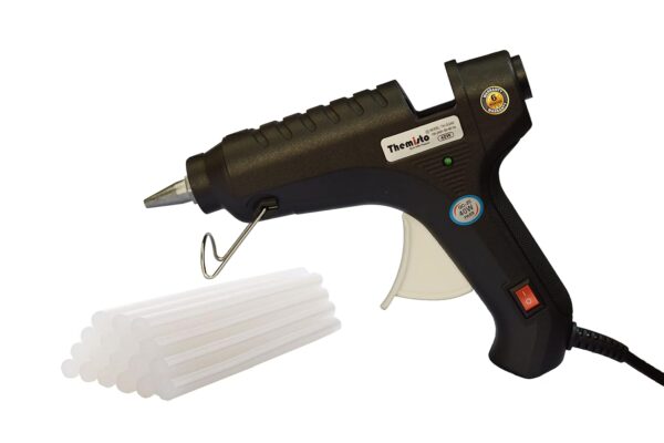 glue gun 40W Hot Melt Glue Gun with Glue Sticks – Leak-Proof, Anti-Drip Design for Arts, Crafts & DIY Projects
