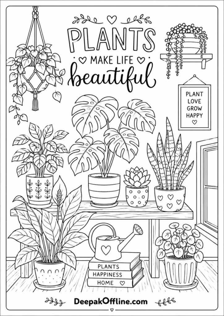 plants make life beautiful